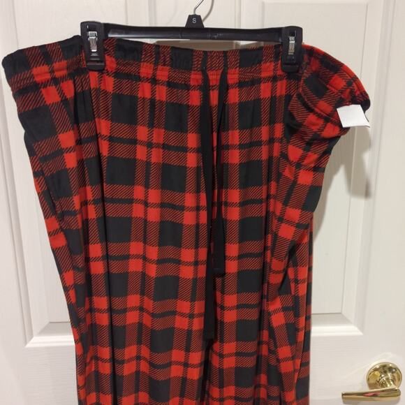 Jammies for Families Black/Red Plaid Pants, NWOT, 4XB - Picture 2 of 4